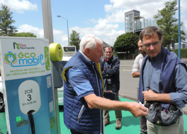 La mobilité, visite des intitiaves à Vire